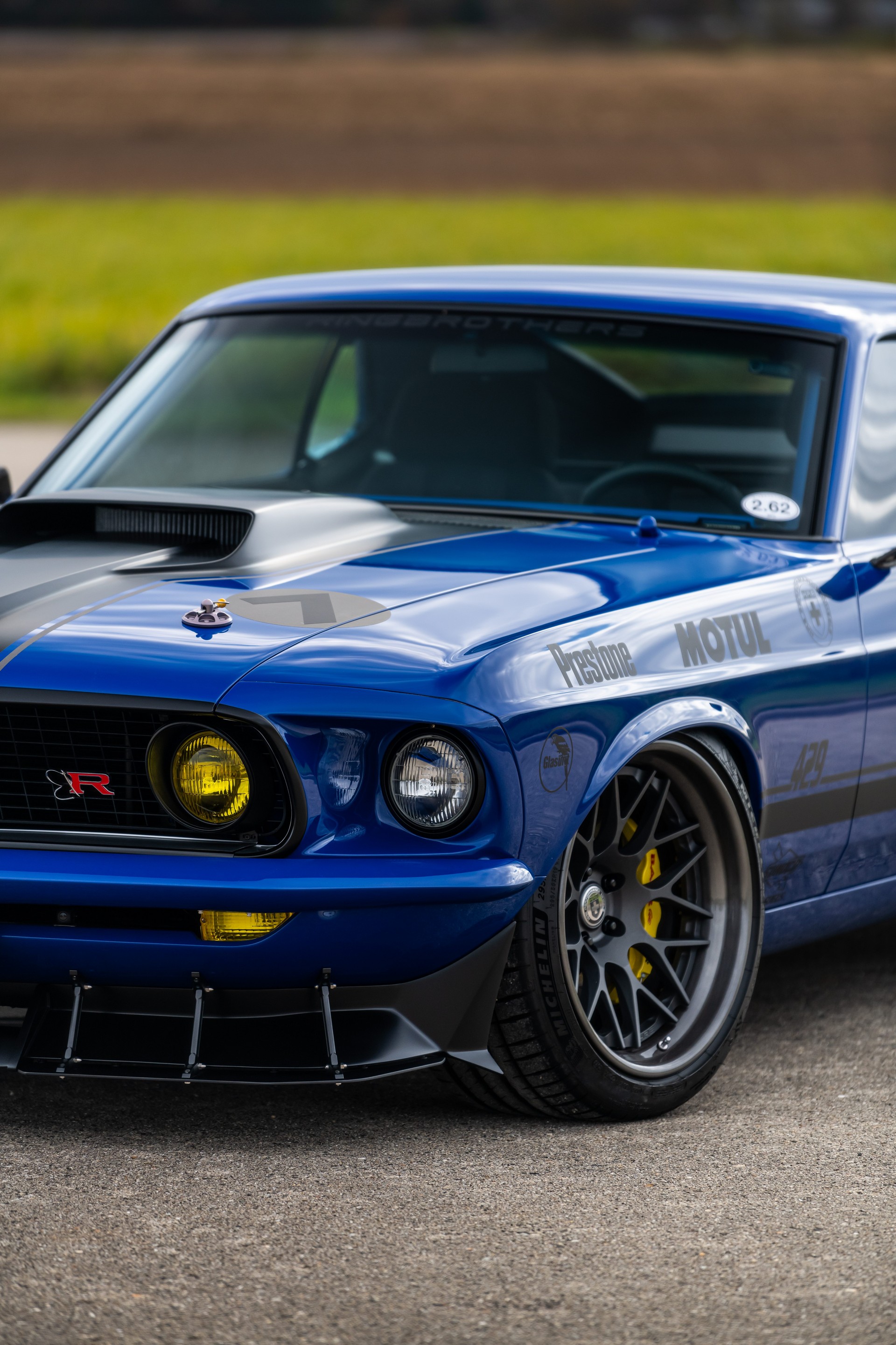 Ringbrothers’ 1969 Ford Mustang Mach 1 Sports A Massive 8.5-Liter V8 With 700 HP
