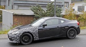 Subaru Caught Testing Mystery BRZ Against Alpine A110 And Mazda MX-5