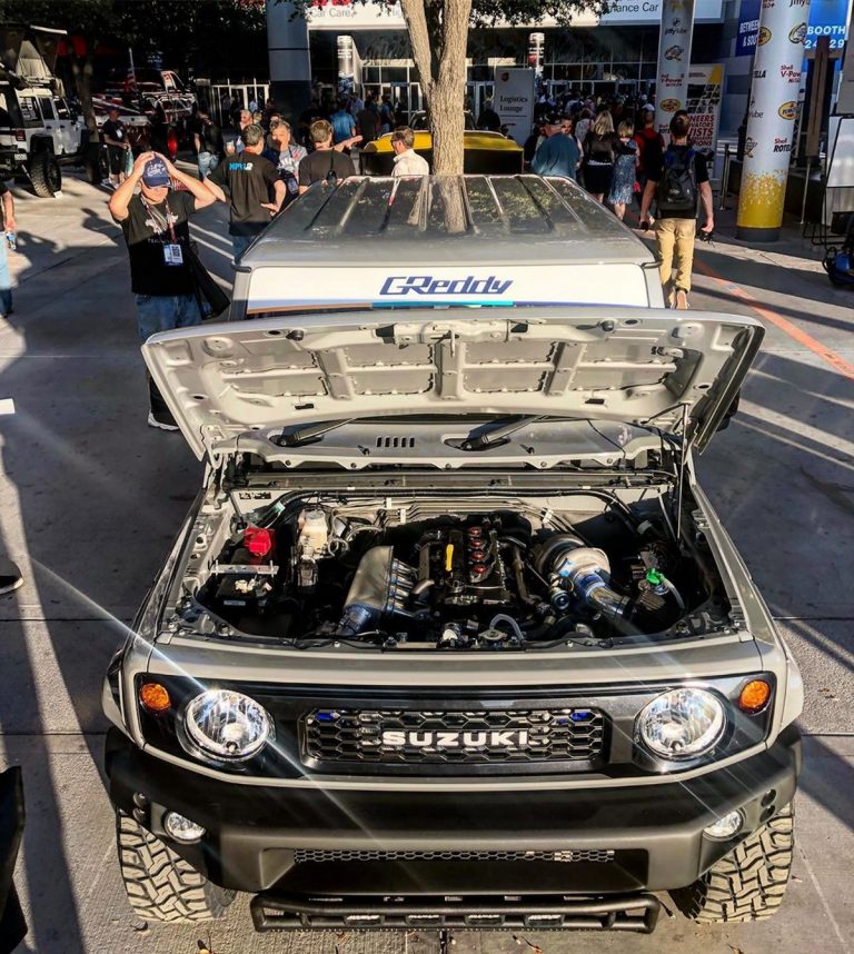 This Turbocharged Suzuki Jimny Looks Like A Tiny Lot Of Fun Carscoops