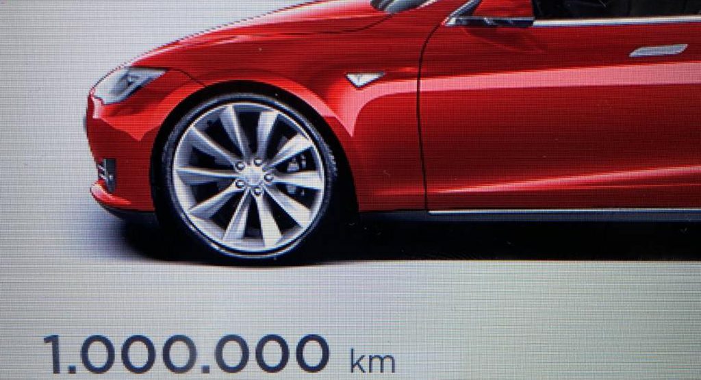 This Tesla Model S P85 Has Been Driven For 1 Million Kilometers Carscoops