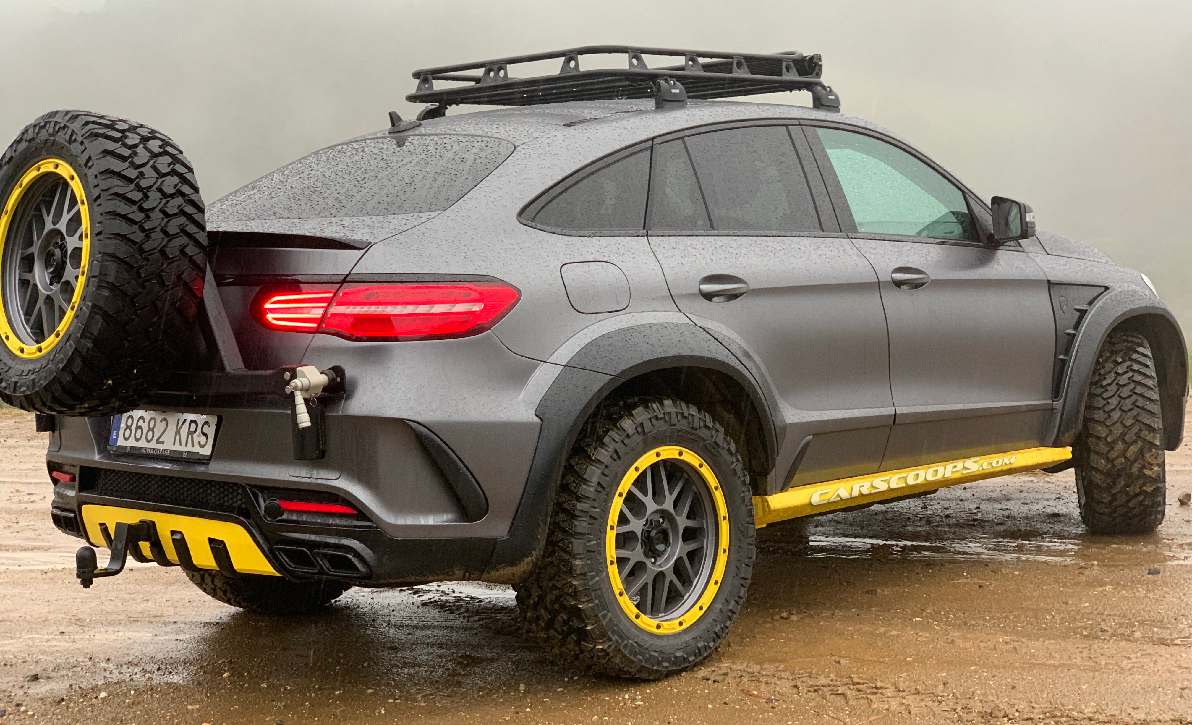 Custom Mercedes GLE Safari Is Locked, Loaded And Ready To Tackle T. Rexes And Zombies