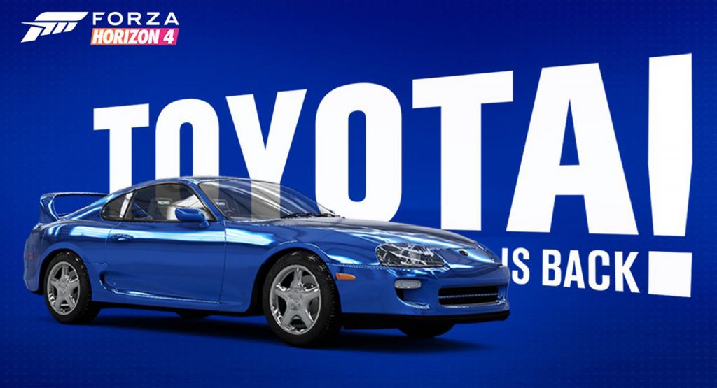  Toyota Supra Mk4 Coming To Forza Horizon 4 On December 12