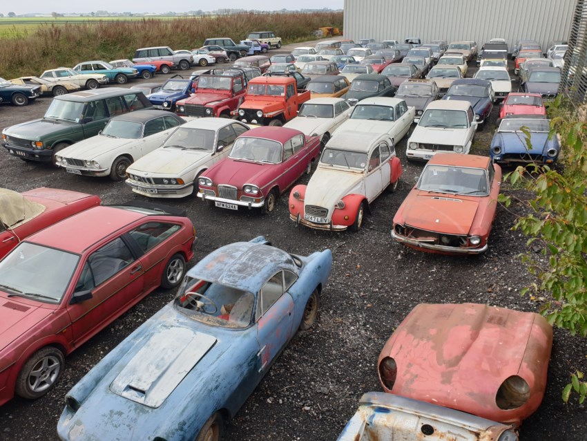 Weird Collection Of 135 Seized Cars In UK Sold At Auction