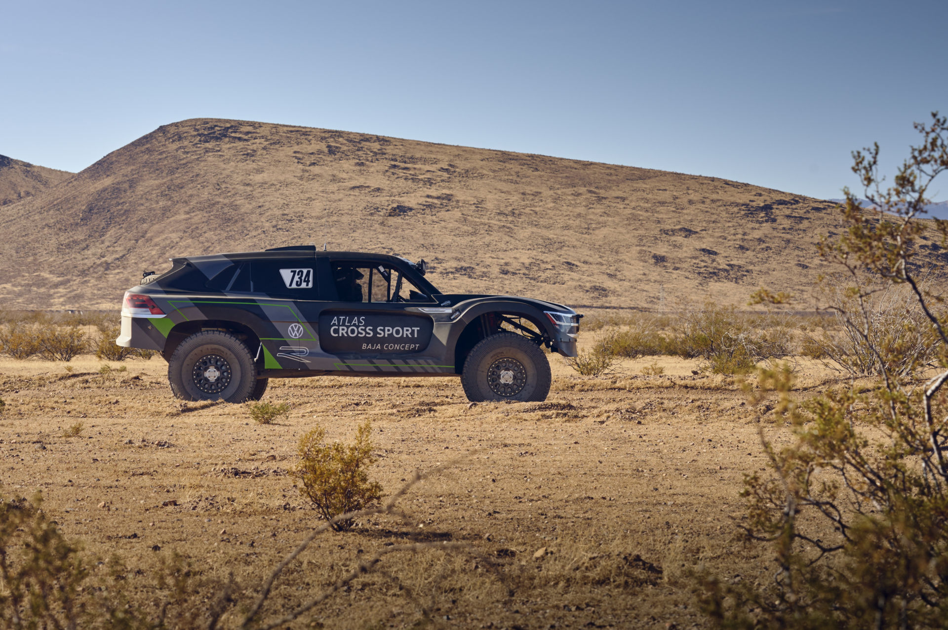 480 HP VW Atlas Cross Sport R Baja Race Truck Is Mad Max Material