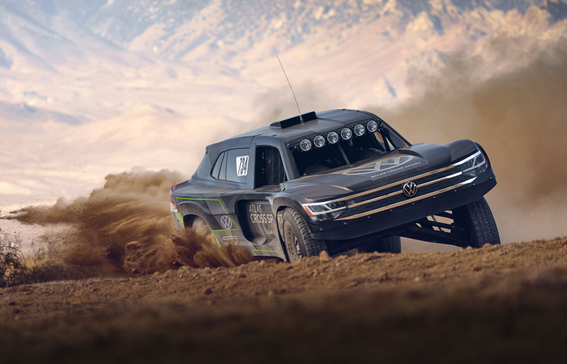 480 HP VW Atlas Cross Sport R Baja Race Truck Is Mad Max Material