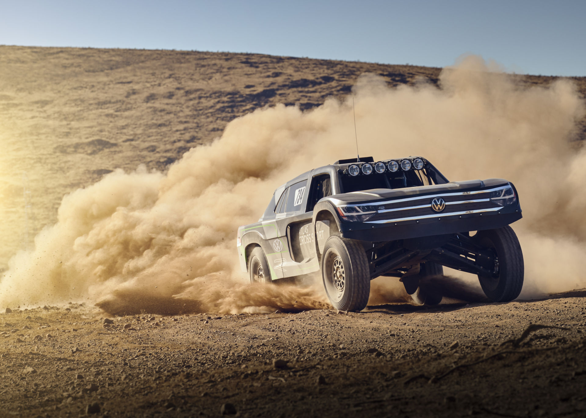 480 HP VW Atlas Cross Sport R Baja Race Truck Is Mad Max Material