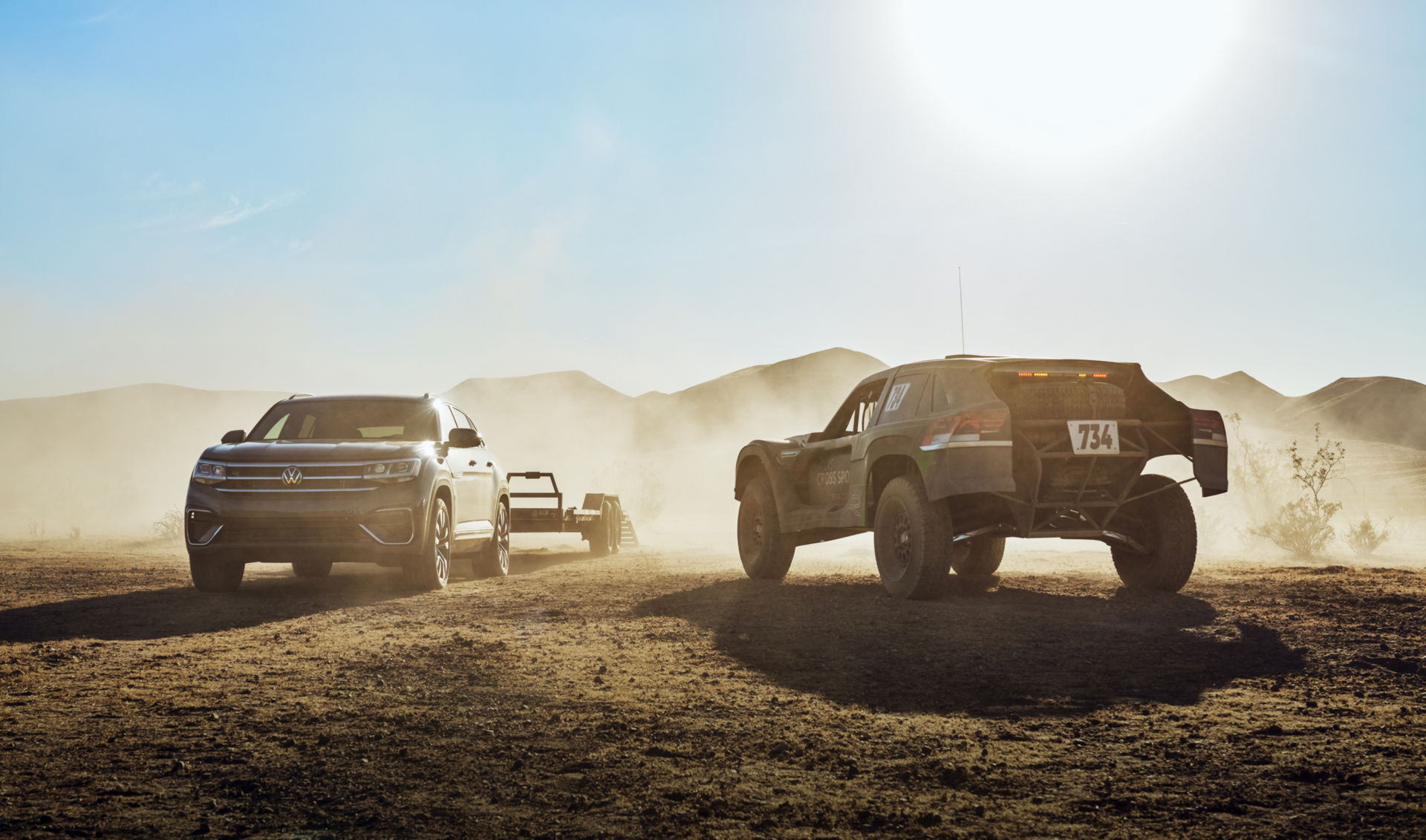 480 HP VW Atlas Cross Sport R Baja Race Truck Is Mad Max Material