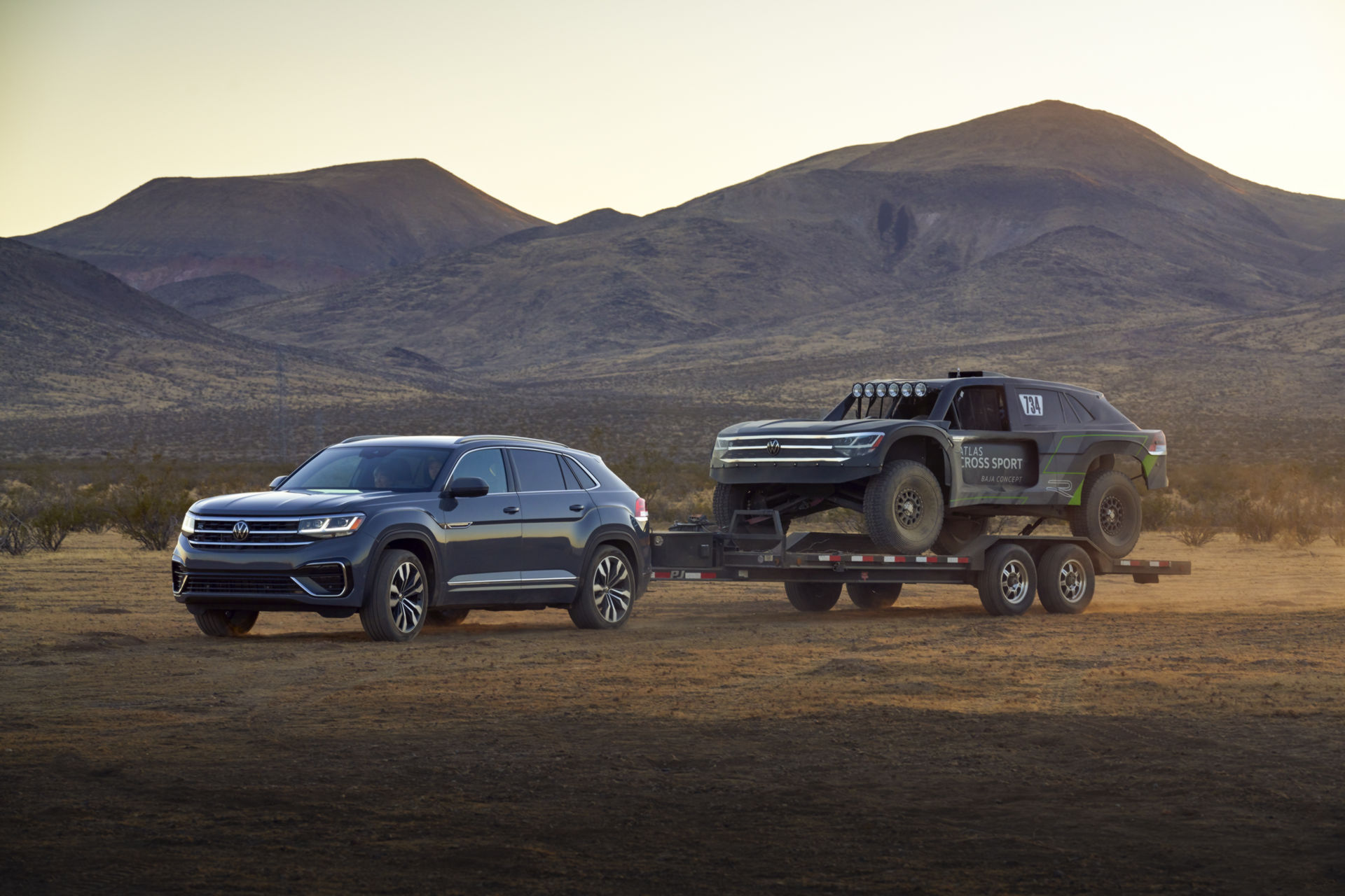 480 HP VW Atlas Cross Sport R Baja Race Truck Is Mad Max Material