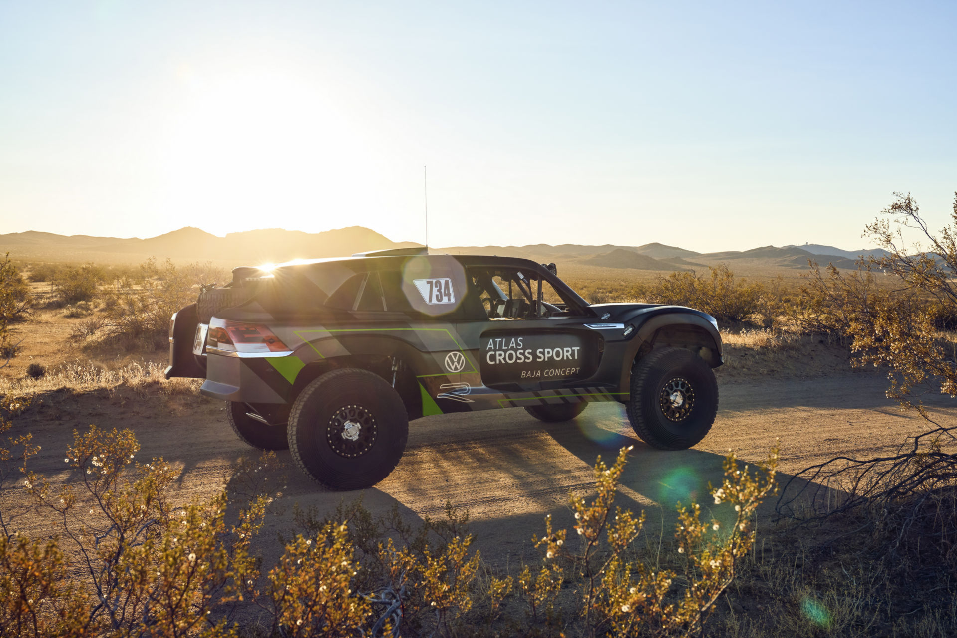 480 HP VW Atlas Cross Sport R Baja Race Truck Is Mad Max Material