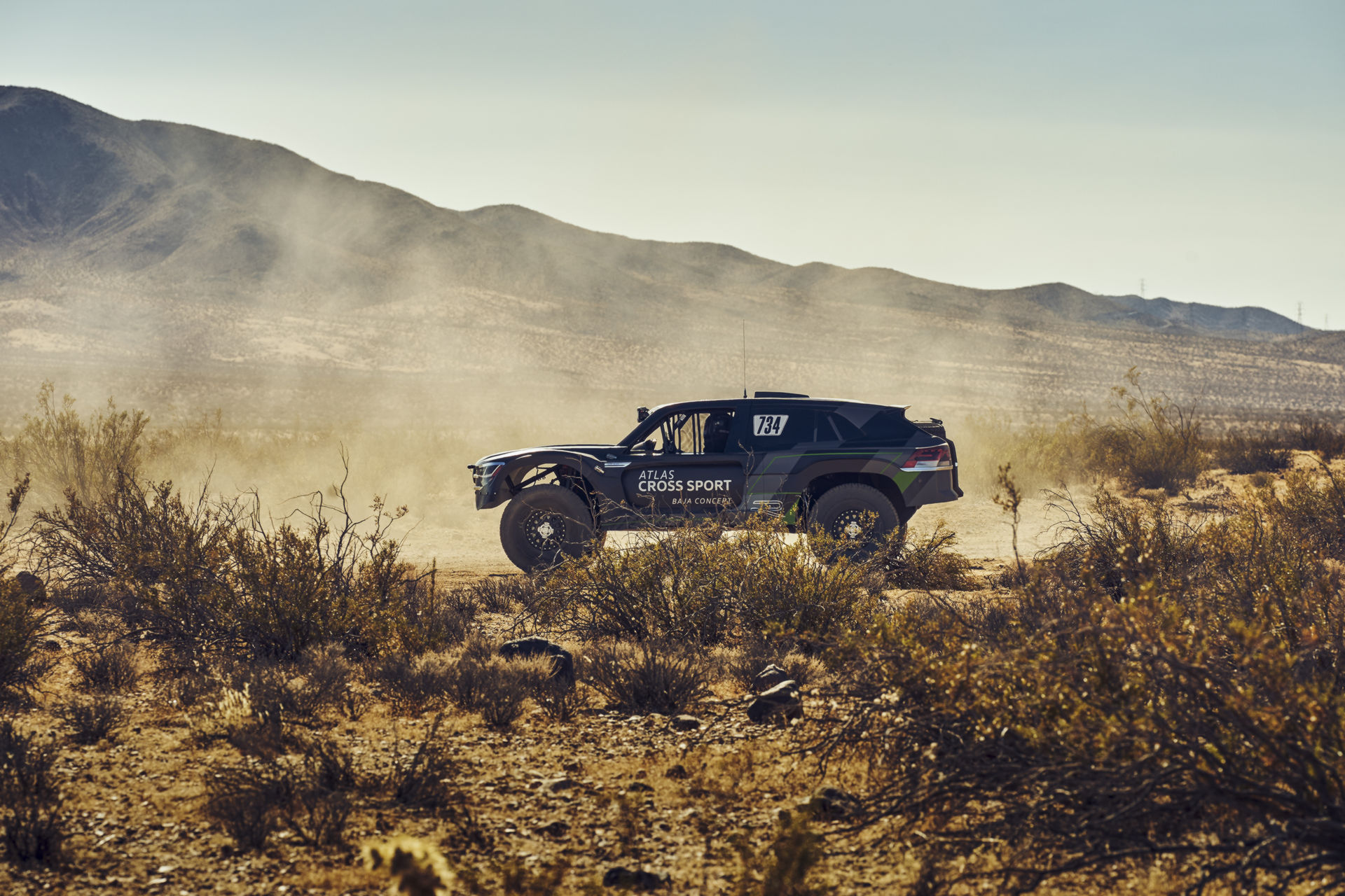 480 HP VW Atlas Cross Sport R Baja Race Truck Is Mad Max Material