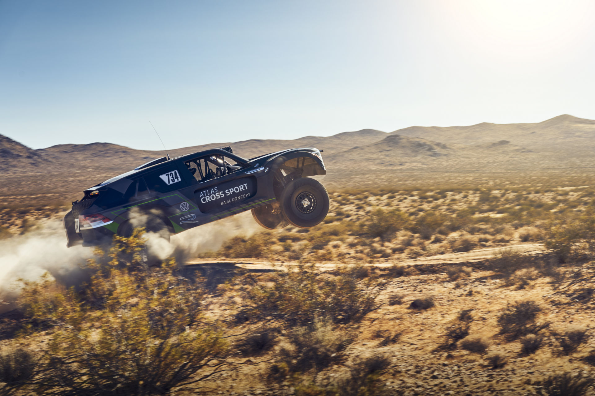 480 HP VW Atlas Cross Sport R Baja Race Truck Is Mad Max Material