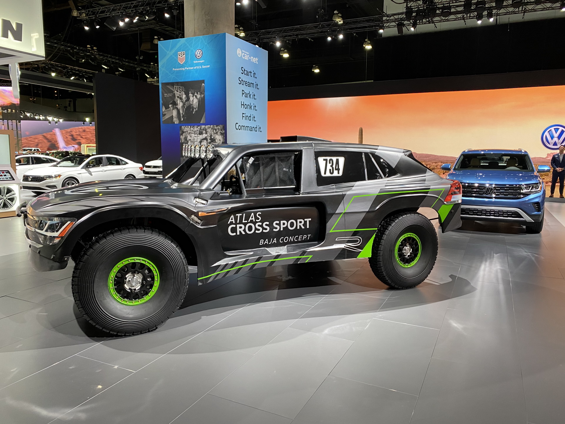 480 HP VW Atlas Cross Sport R Baja Race Truck Is Mad Max Material