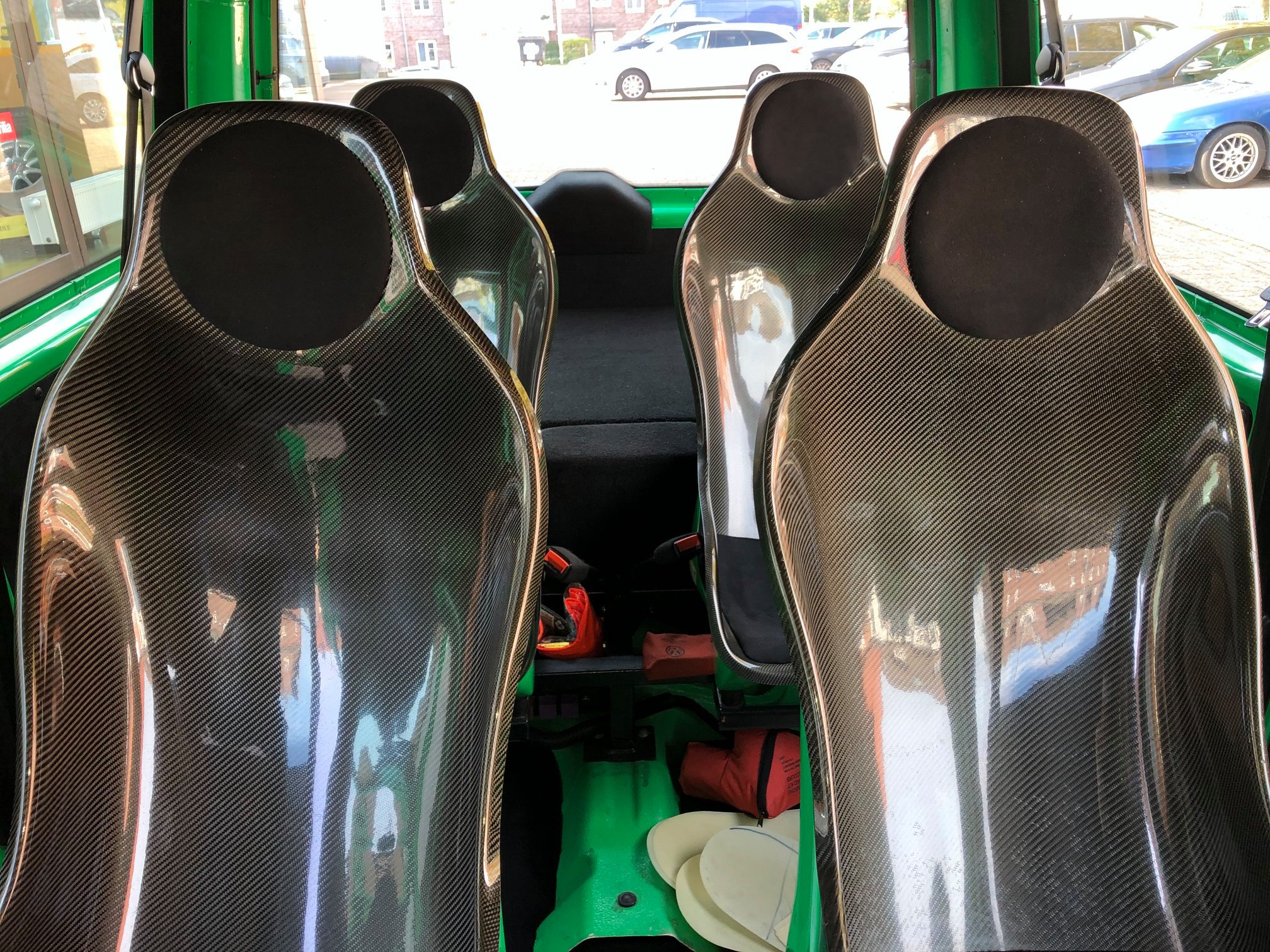 This Porsche 911 Turbo-Powered VW T5 Bus Has A Central Driving Position