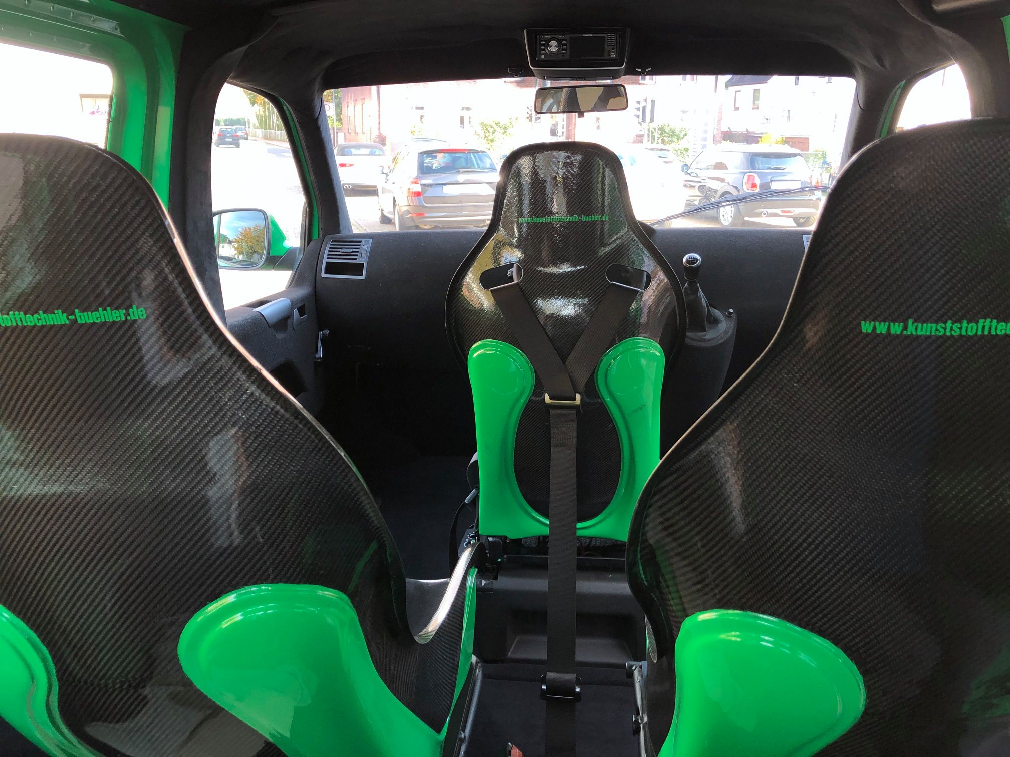 This Porsche 911 Turbo-Powered VW T5 Bus Has A Central Driving Position