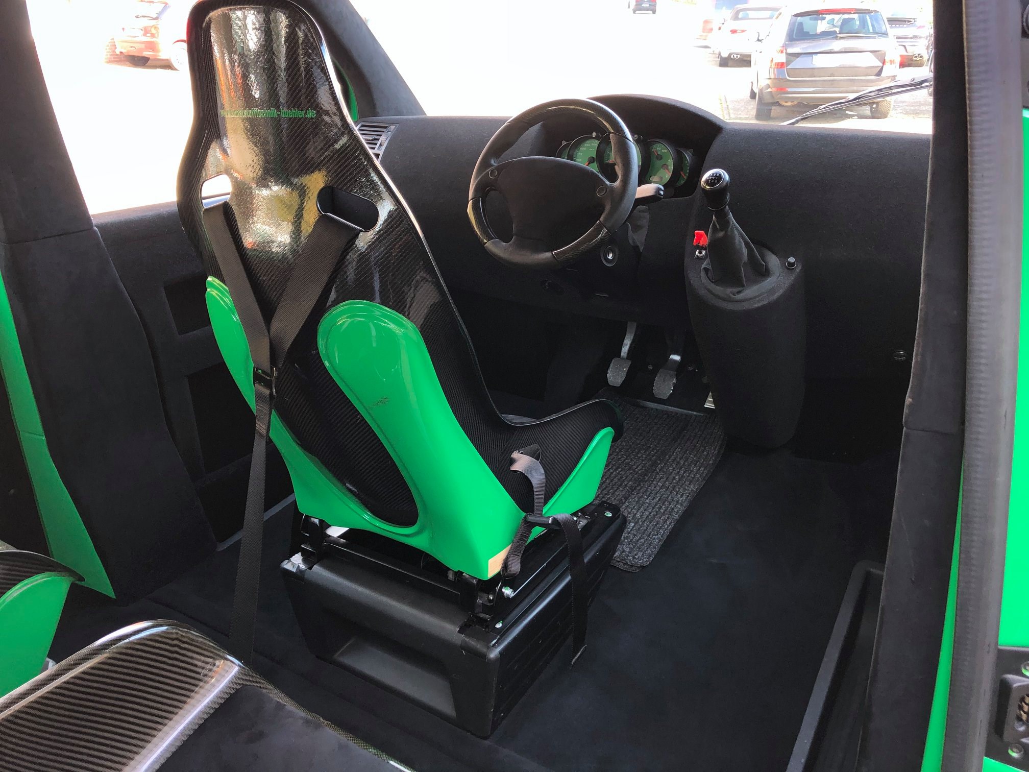 This Porsche 911 Turbo-Powered VW T5 Bus Has A Central Driving Position