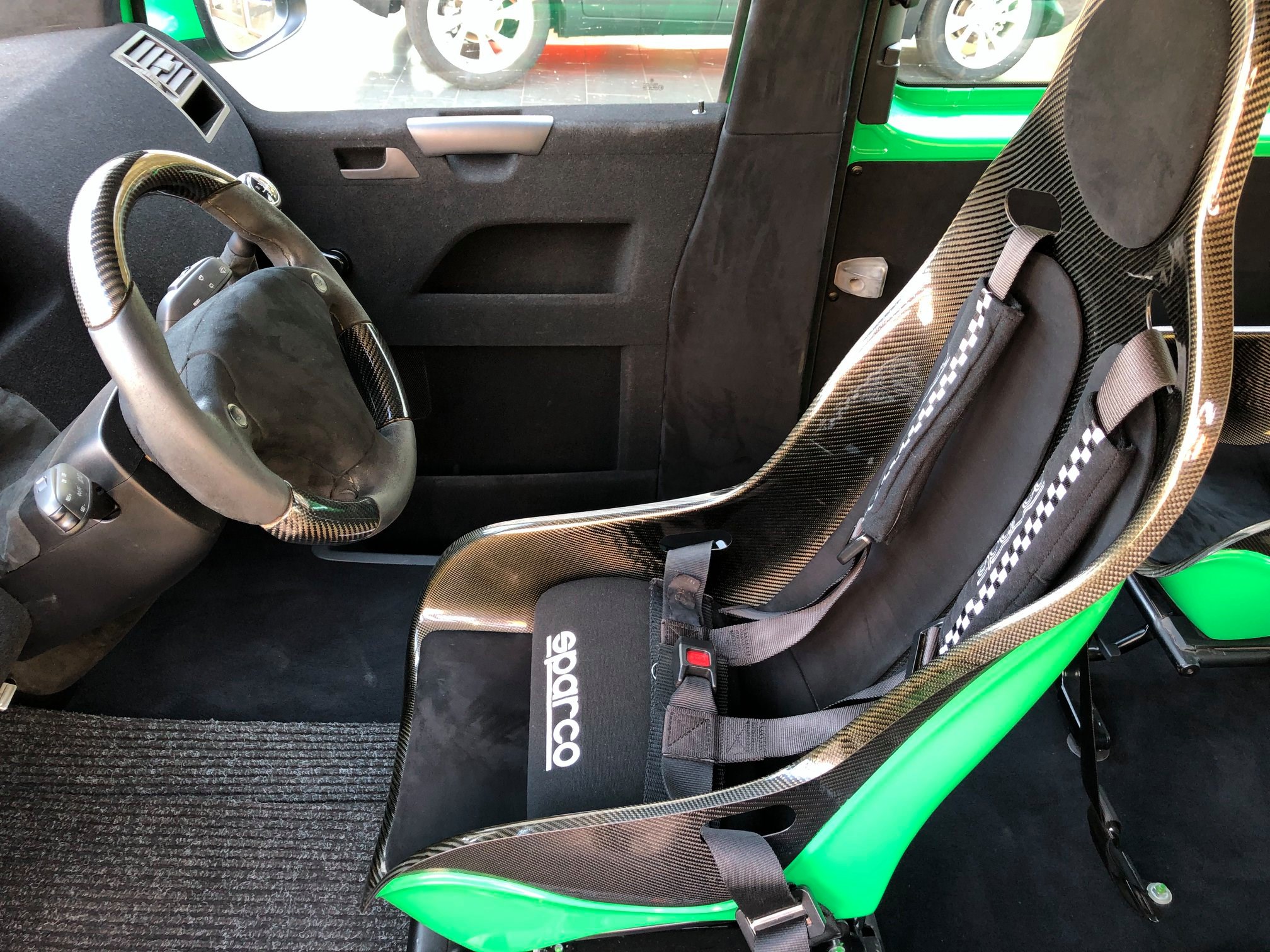 This Porsche 911 Turbo-Powered VW T5 Bus Has A Central Driving Position