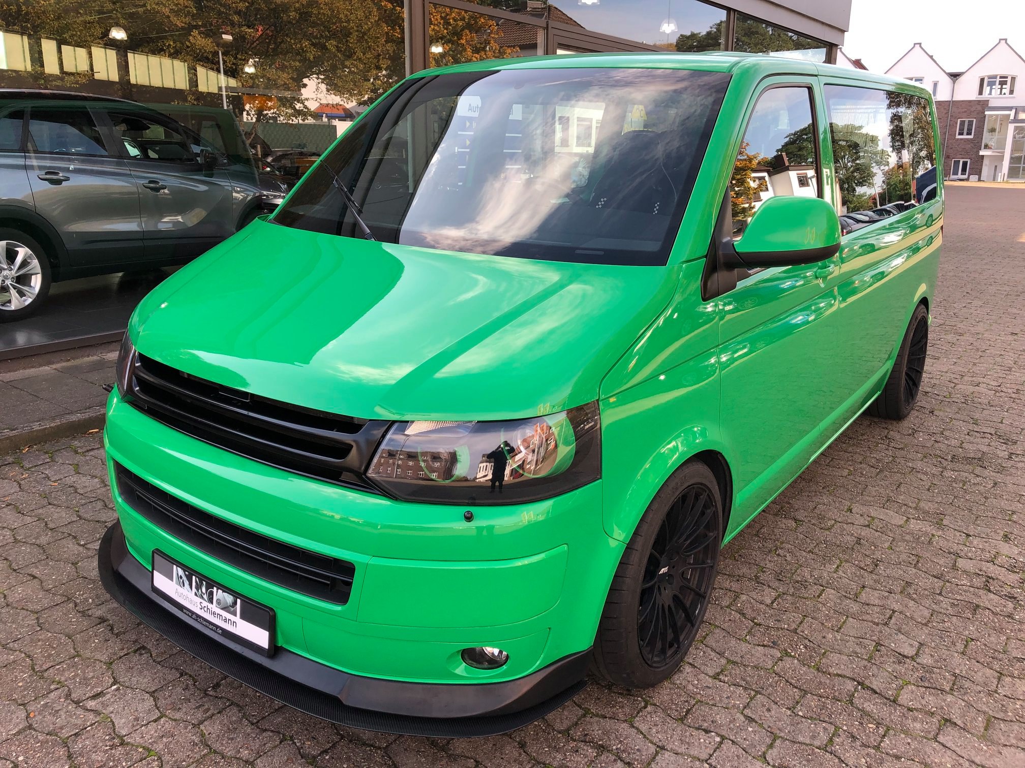 This Porsche 911 Turbo-Powered VW T5 Bus Has A Central Driving Position