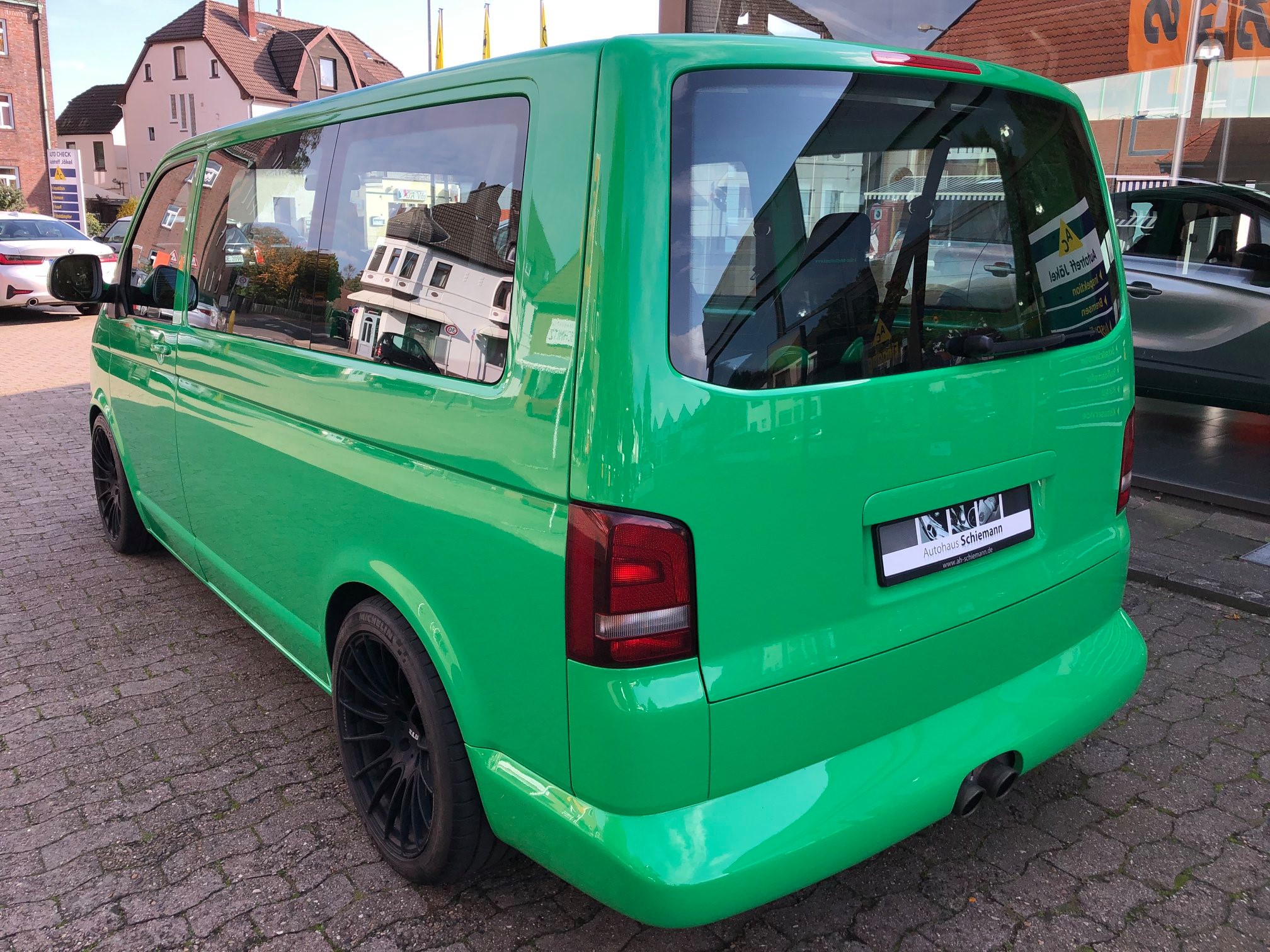 This Porsche 911 Turbo-Powered VW T5 Bus Has A Central Driving Position