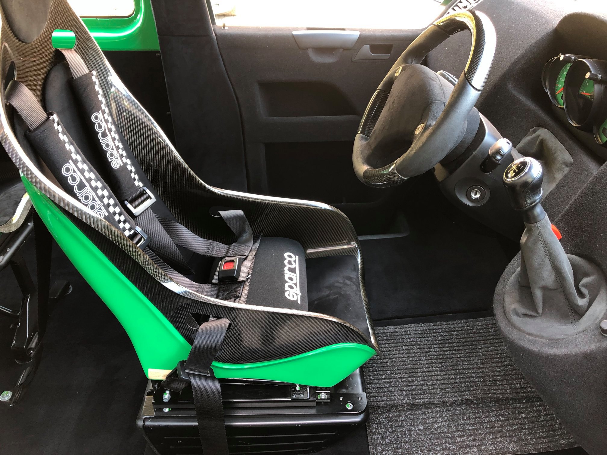 This Porsche 911 Turbo-Powered VW T5 Bus Has A Central Driving Position