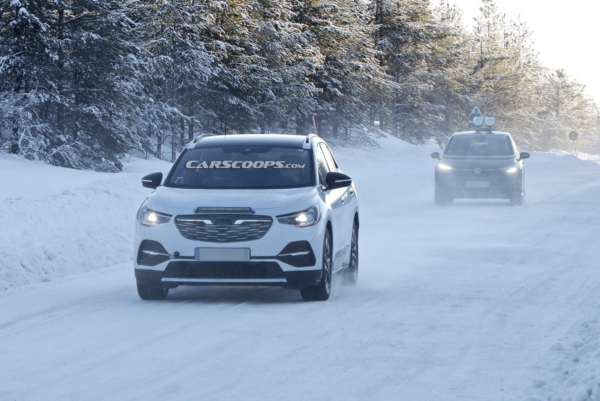 VW Cheekily Tries To Hide 2021 ID.4 Electric Crossover As An… Opel