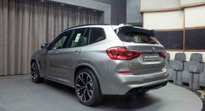Donington Grey Bmw X3 M Competition With Tartufo Interior