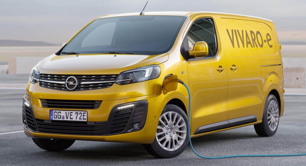  Opel/Vauxhall Vivaro Van Goes Electric, Will Launch Next Year