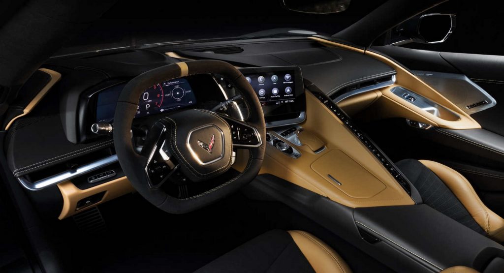 GM Says The C8 Corvette’s Interior Was Inspired By Fighter Jets