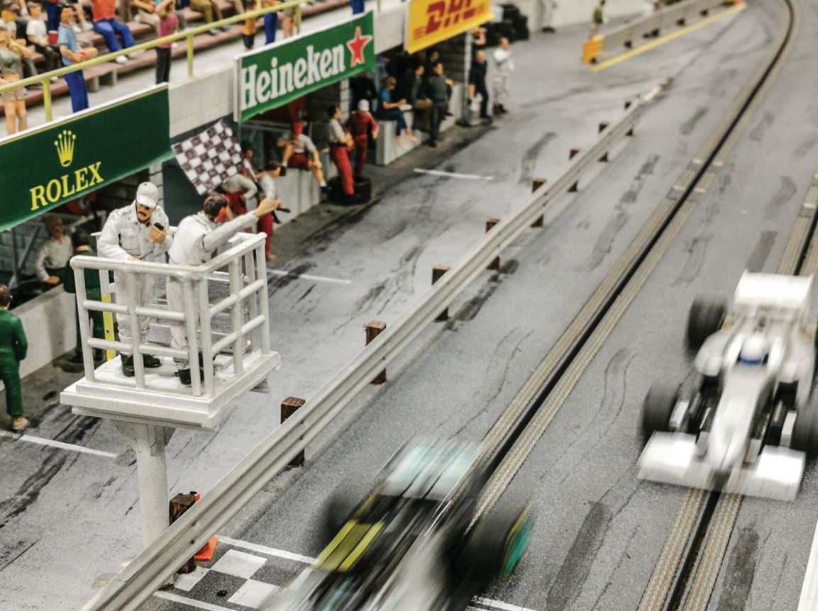 Admit It, This Massive 1:32 Scale F1 Slot Car Race Track Is What You Want For Christmas