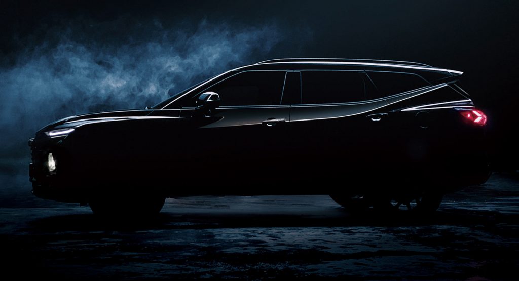  Seven-Seat Chevrolet Blazer Teased, Debuts In China Next Week