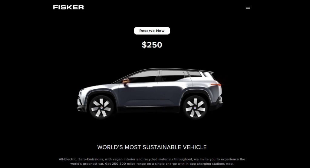  You Can Now Reserve Fisker’s Ocean Electric SUV With Just $250