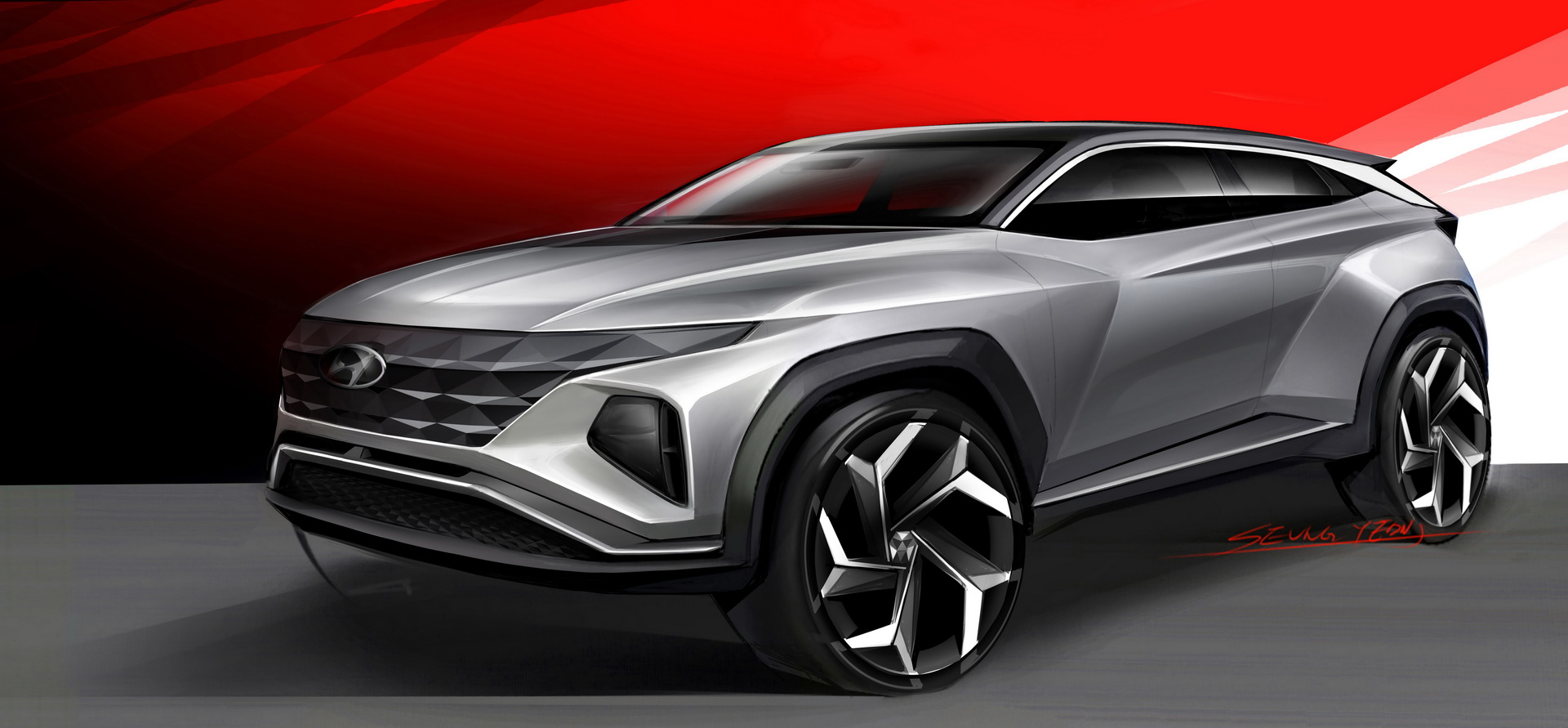Hyundai Vision T Concept Is What We’d Really Like The 2021 Tucson To Look Like