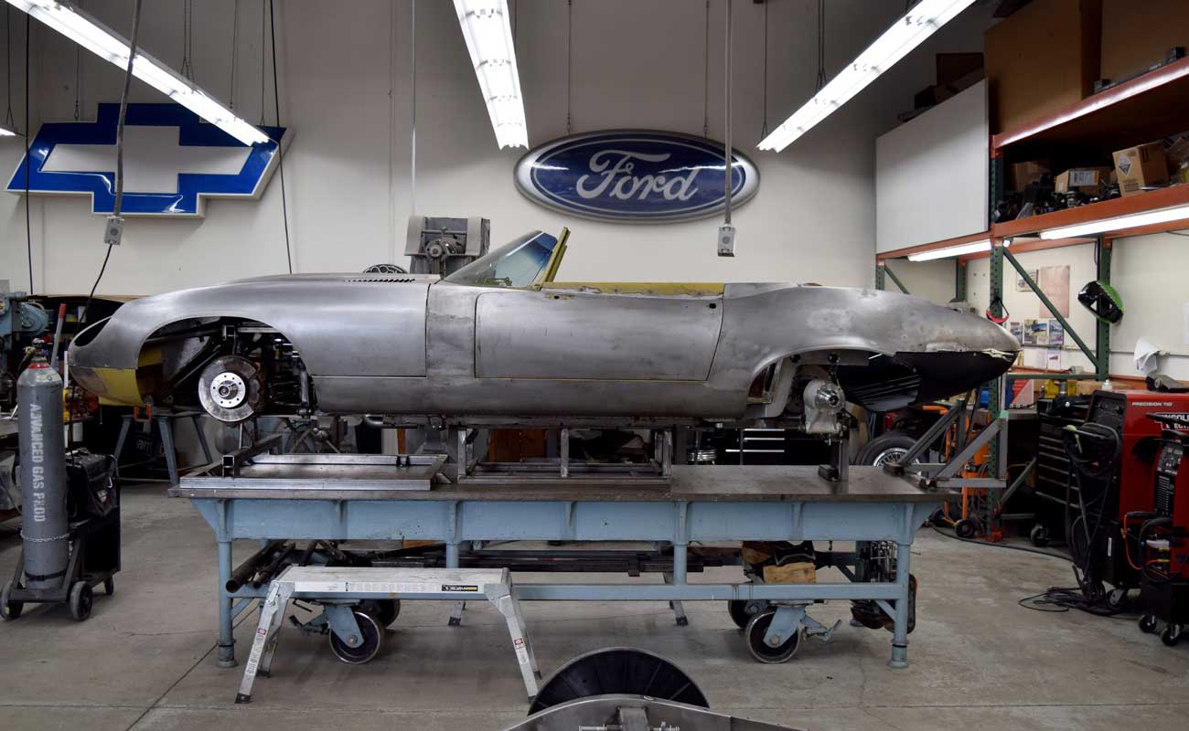 Blasphemy Or Masterpiece? Chip Foose’s Jaguar E-Type Roadster Restomod
