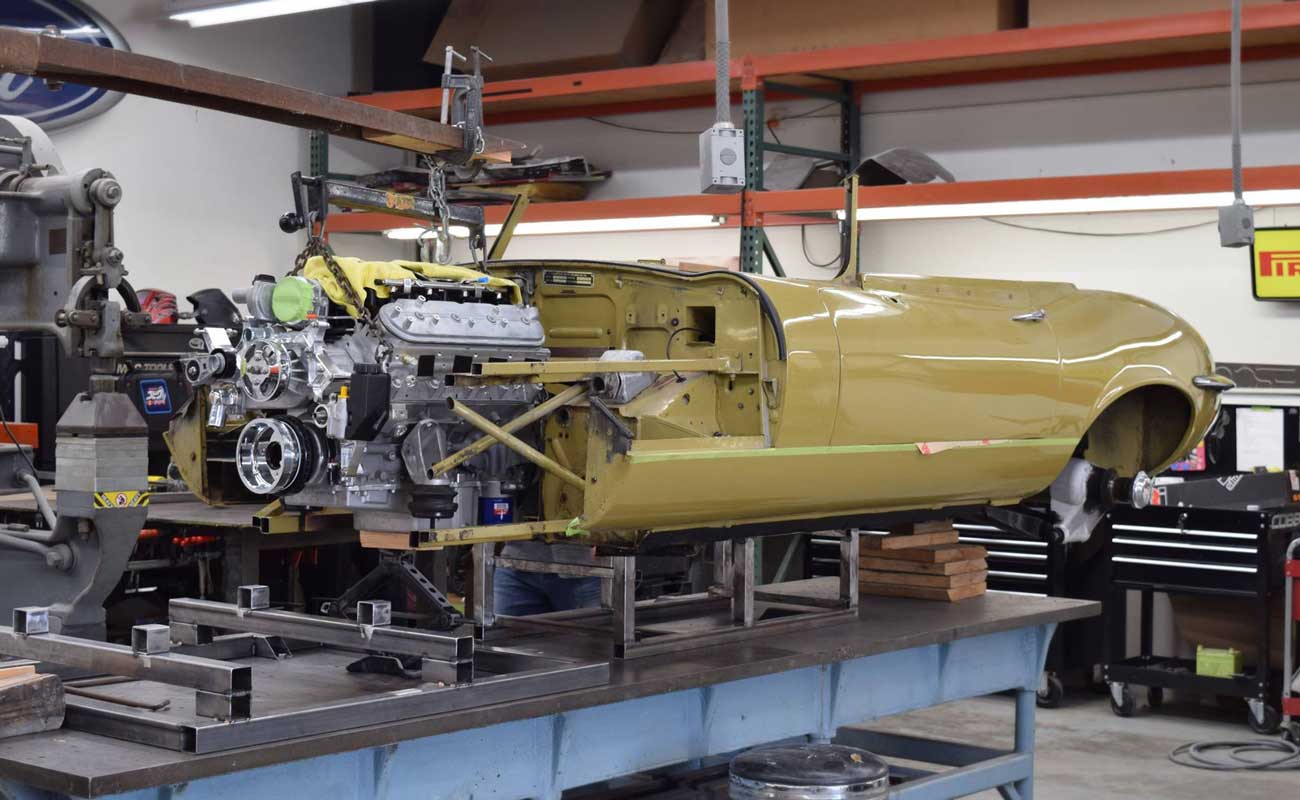 Blasphemy Or Masterpiece? Chip Foose’s Jaguar E-Type Roadster Restomod