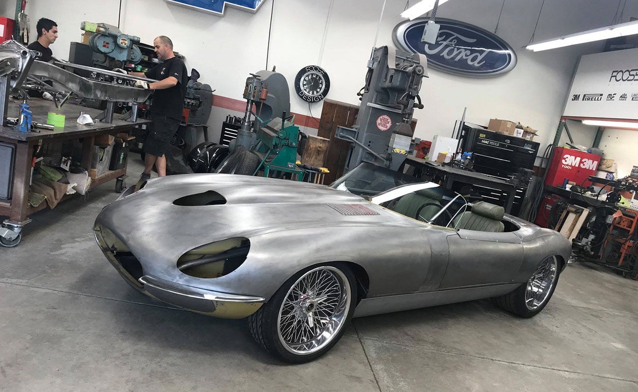 Blasphemy Or Masterpiece? Chip Foose’s Jaguar E-Type Roadster Restomod