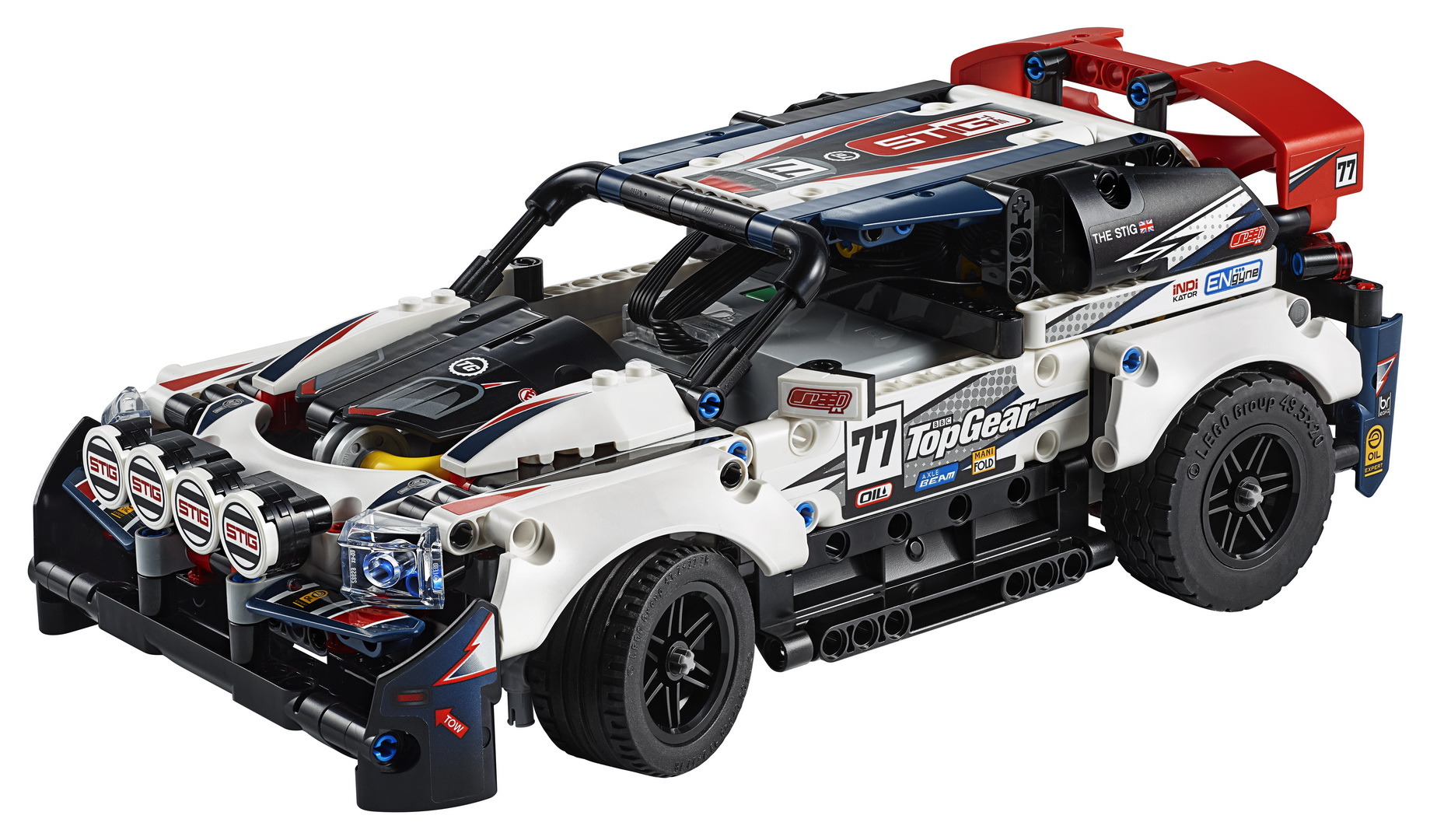 Spend The Second Day Of Christmas Putting Together This LEGO Technic Top Gear Rally Car