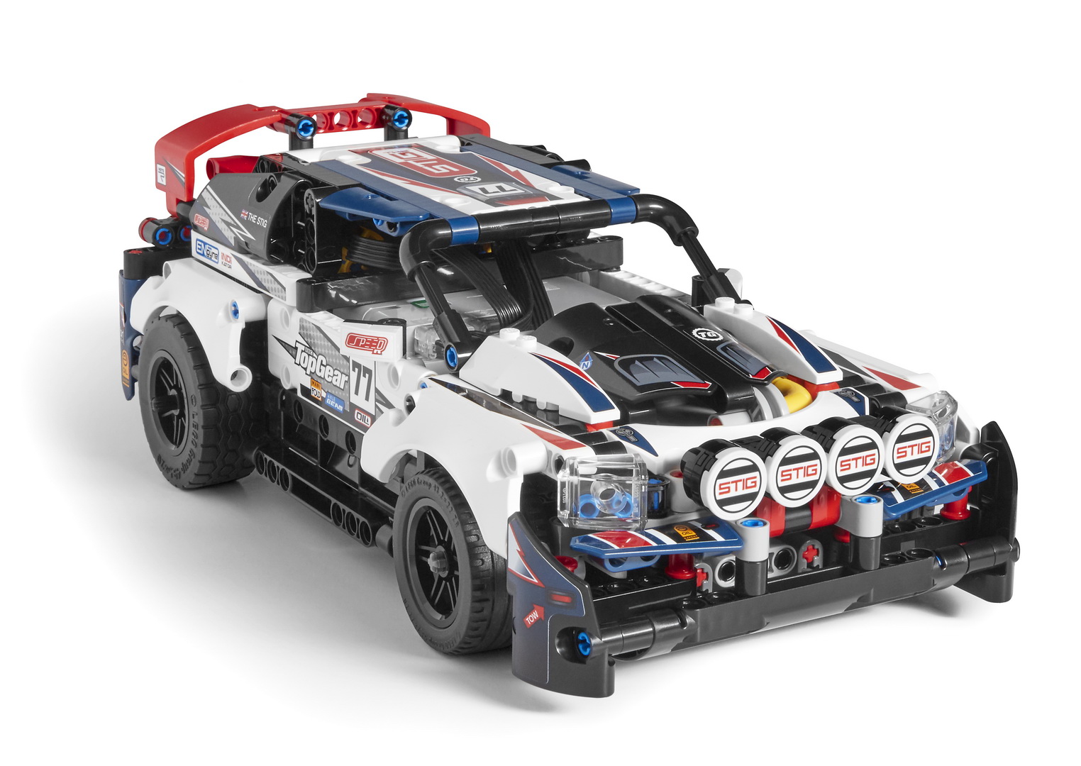 Spend The Second Day Of Christmas Putting Together This LEGO Technic Top Gear Rally Car