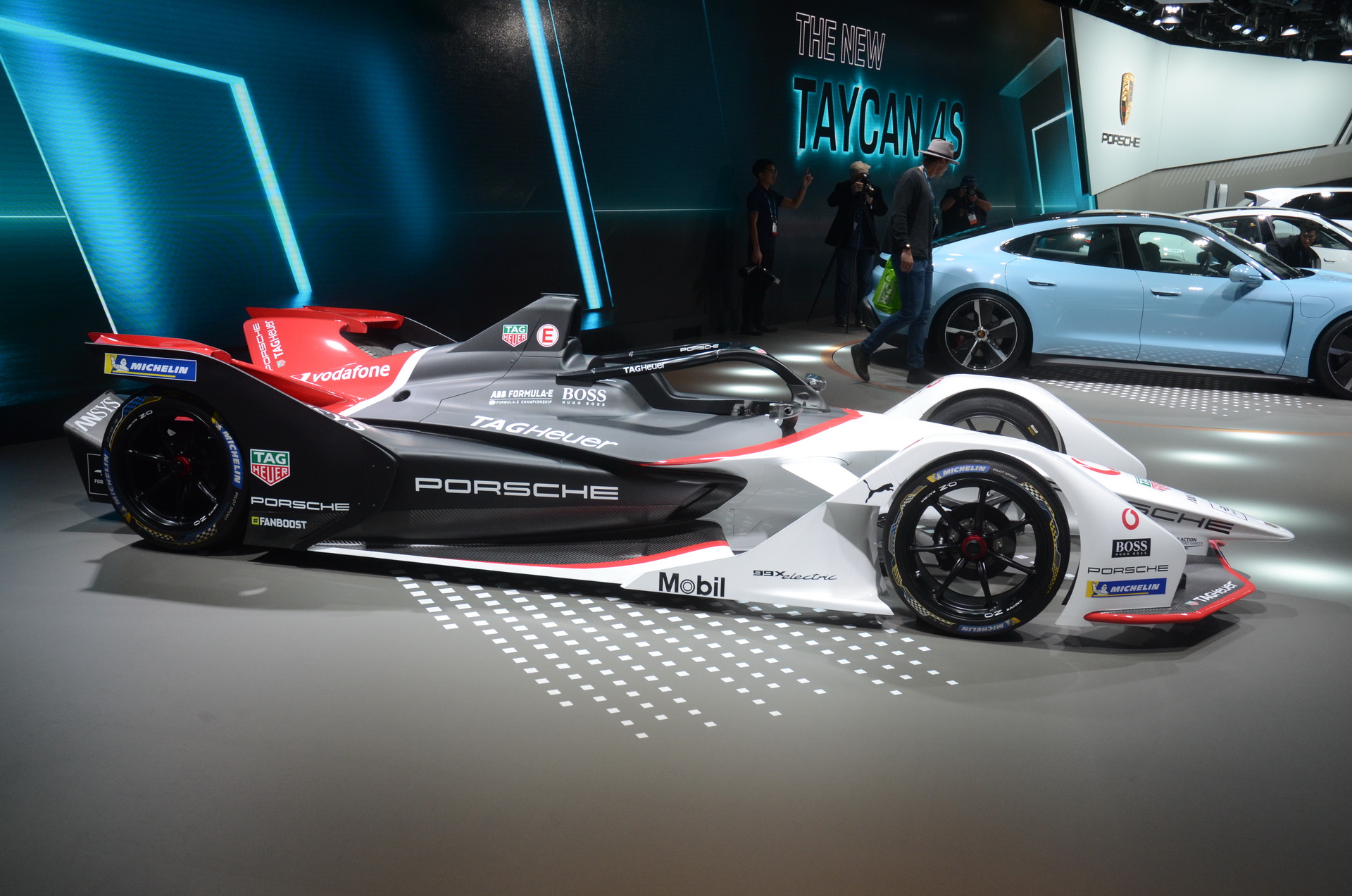 Porsche Brings Electric 99X Racer To LA Ahead Of Formula E Debut