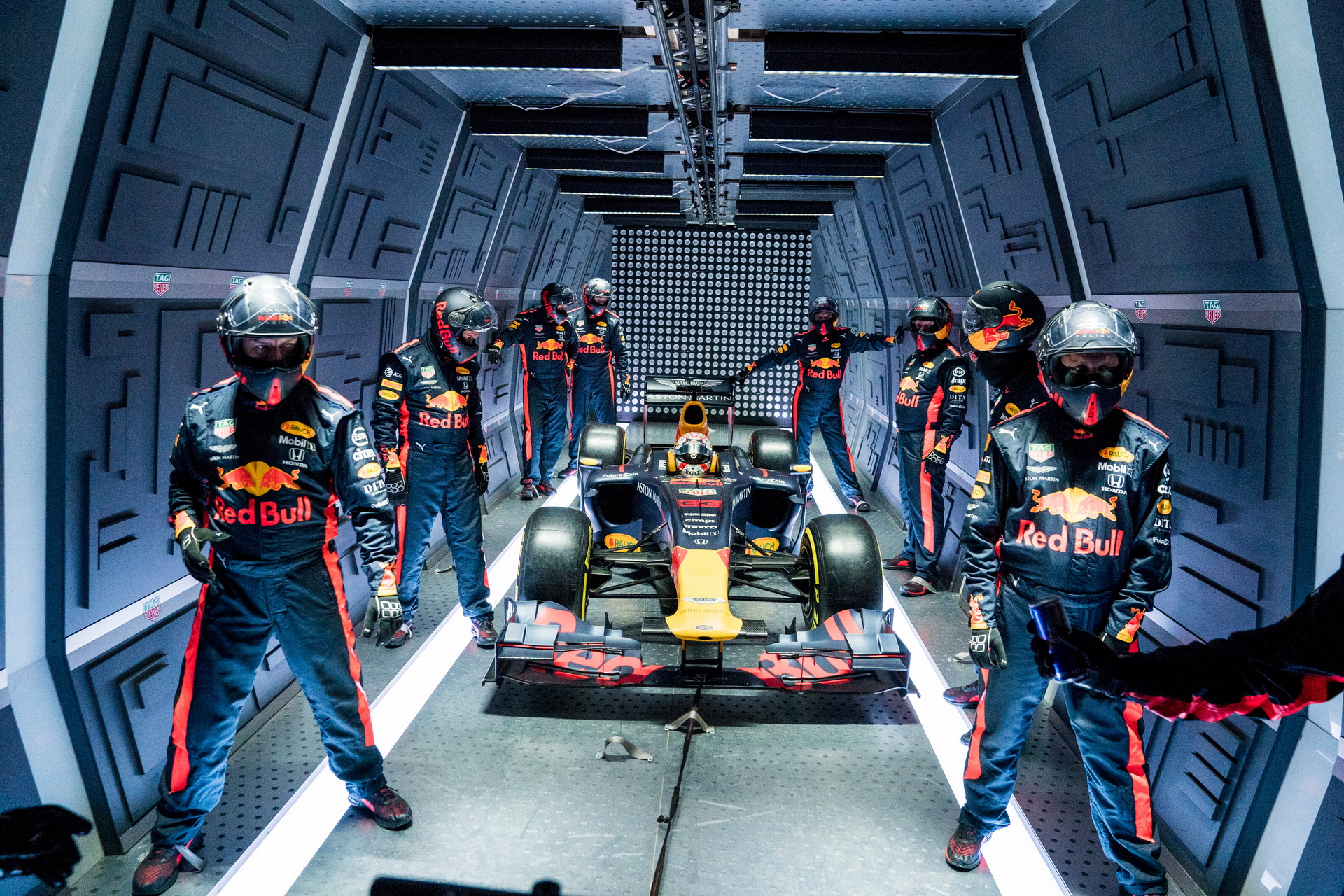 Red Bull Racing Got Bored, So They Performed A Zero Gravity Pit Stop