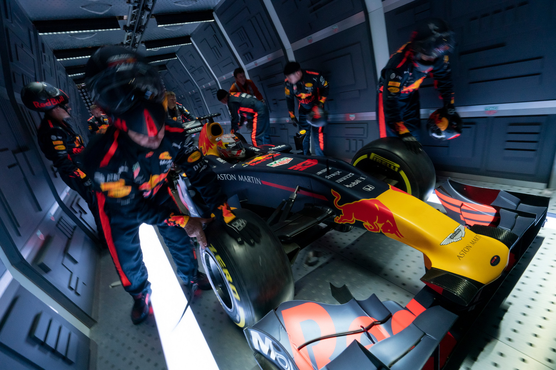 Red Bull Racing Got Bored, So They Performed A Zero Gravity Pit Stop