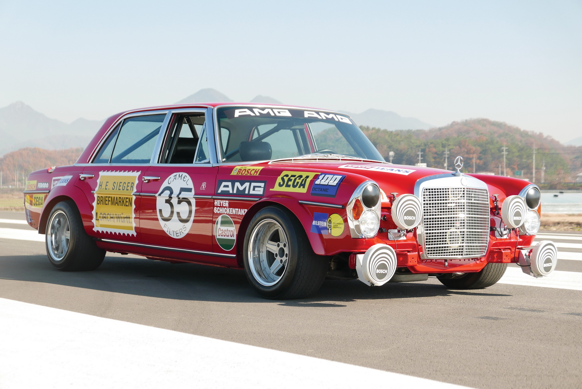 Mercedes 300 SEL ‘Red Pig’ Replica Gives You The Chance To Own The Coolest AMG Of Them All
