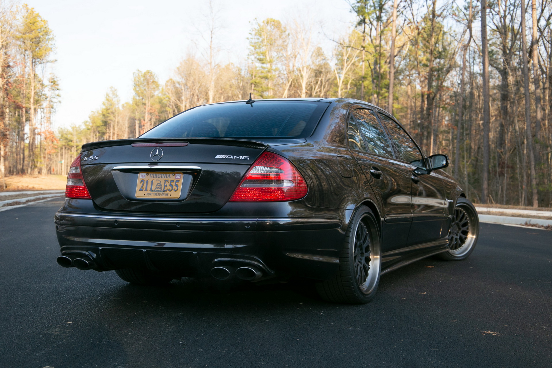 Modded 2006 Mercedes E55 AMG Has Lots Of Performance, But 101k Miles Too