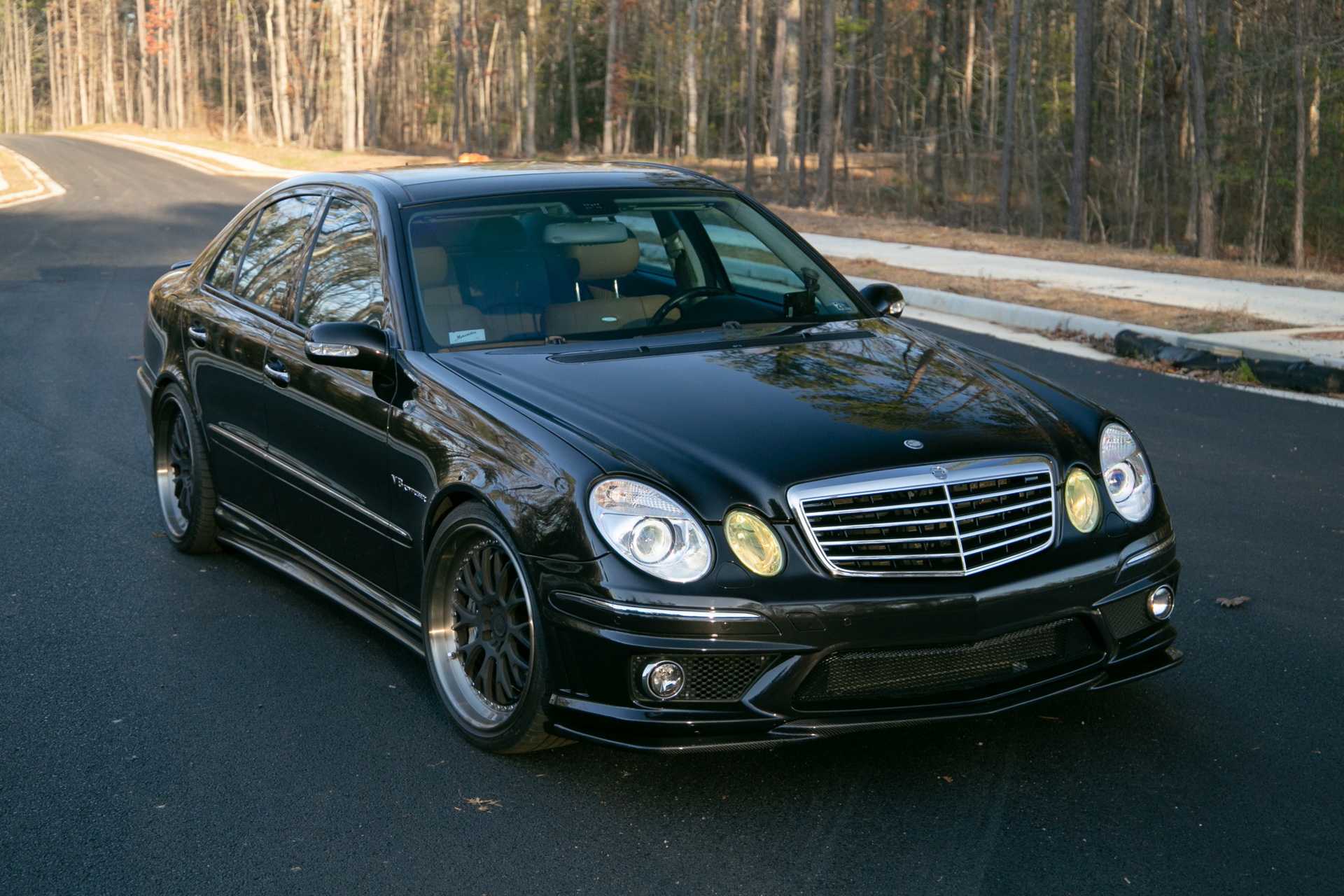 Modded 2006 Mercedes E55 AMG Has Lots Of Performance, But 101k Miles Too