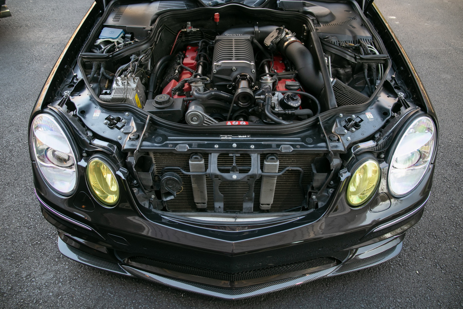 Modded 2006 Mercedes E55 AMG Has Lots Of Performance, But 101k Miles Too