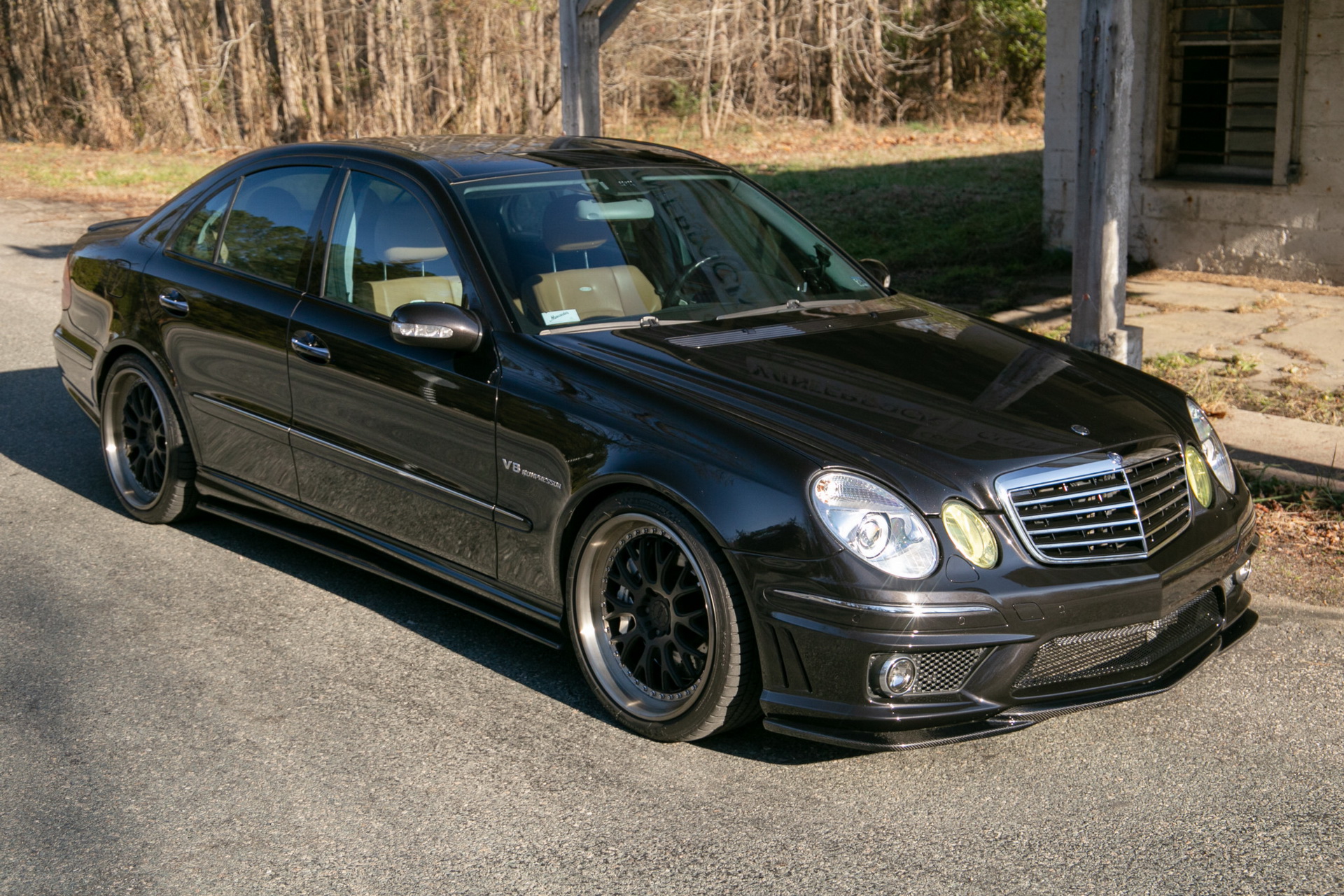Modded 2006 Mercedes E55 AMG Has Lots Of Performance, But 101k Miles Too