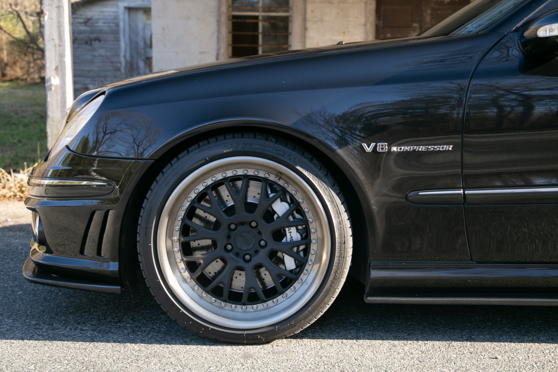 Modded 2006 Mercedes E55 AMG Has Lots Of Performance, But 101k Miles Too