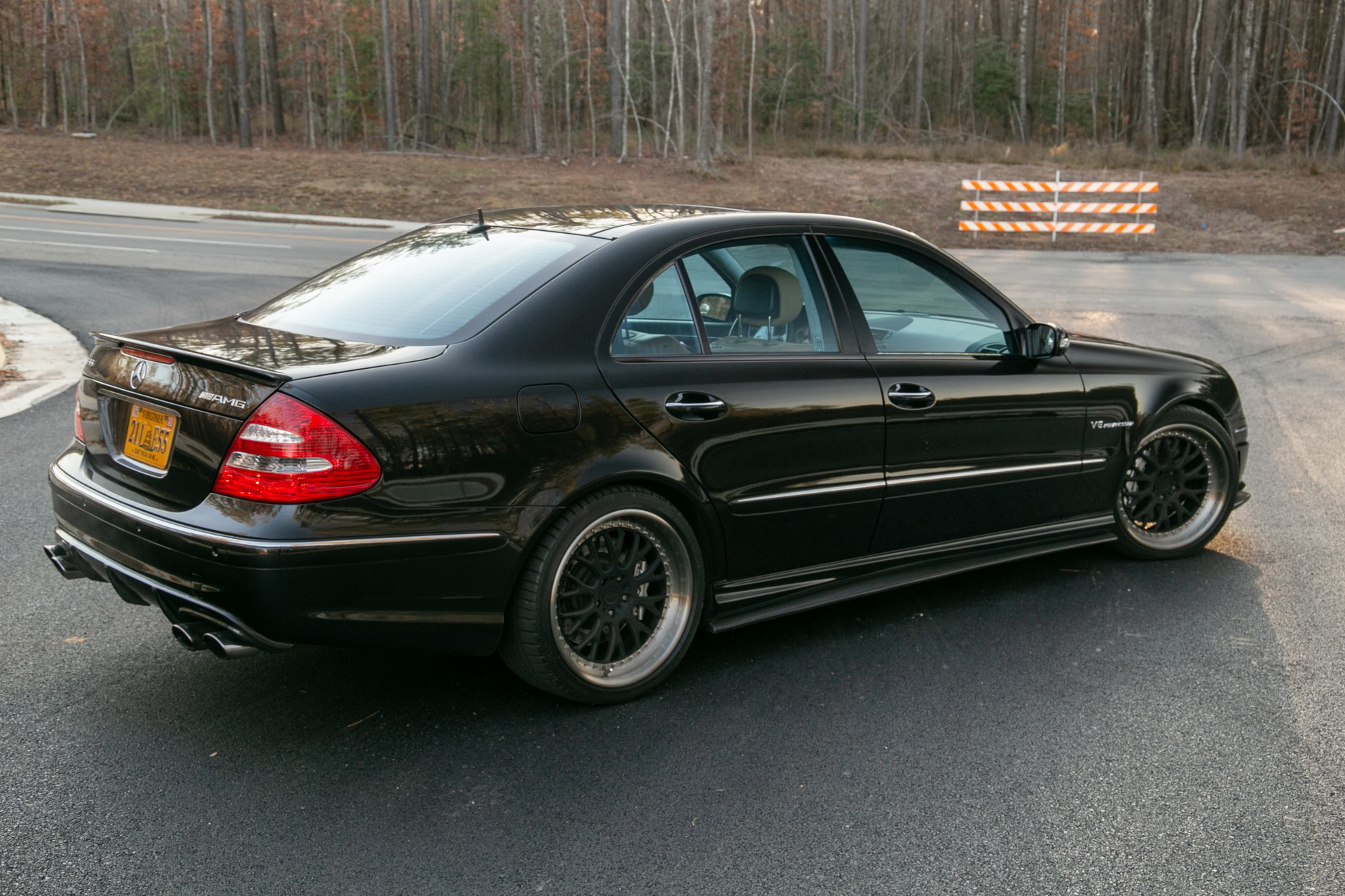 Modded 2006 Mercedes E55 AMG Has Lots Of Performance, But 101k Miles Too