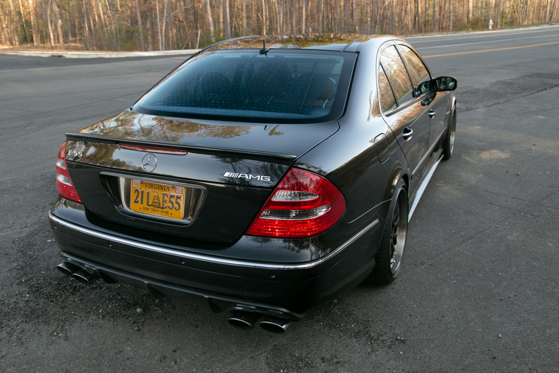 Modded 2006 Mercedes E55 AMG Has Lots Of Performance, But 101k Miles Too