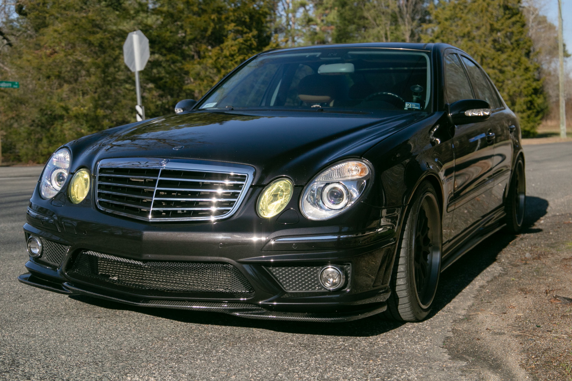 Modded 2006 Mercedes E55 AMG Has Lots Of Performance, But 101k Miles Too