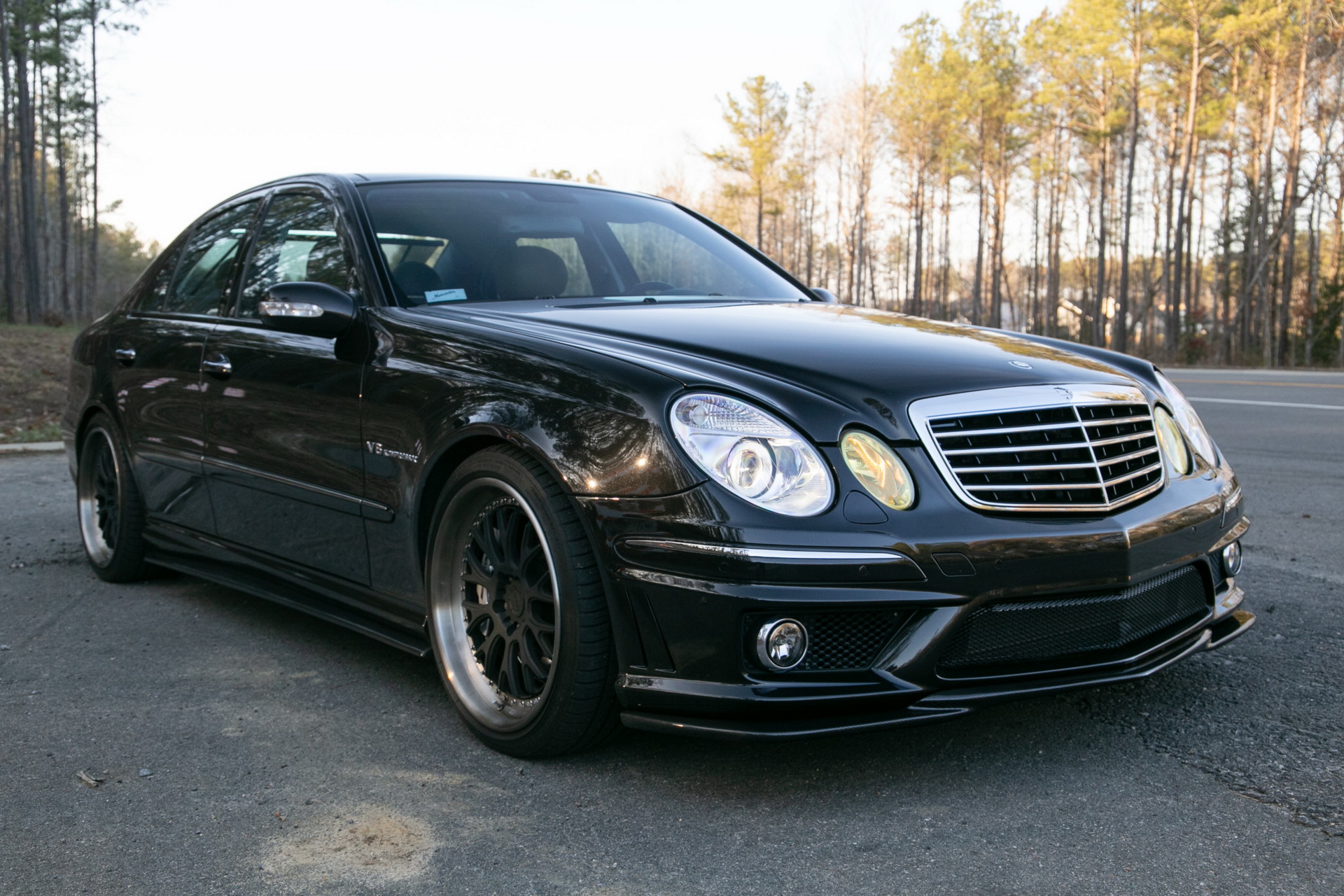 Modded 2006 Mercedes E55 AMG Has Lots Of Performance, But 101k Miles Too