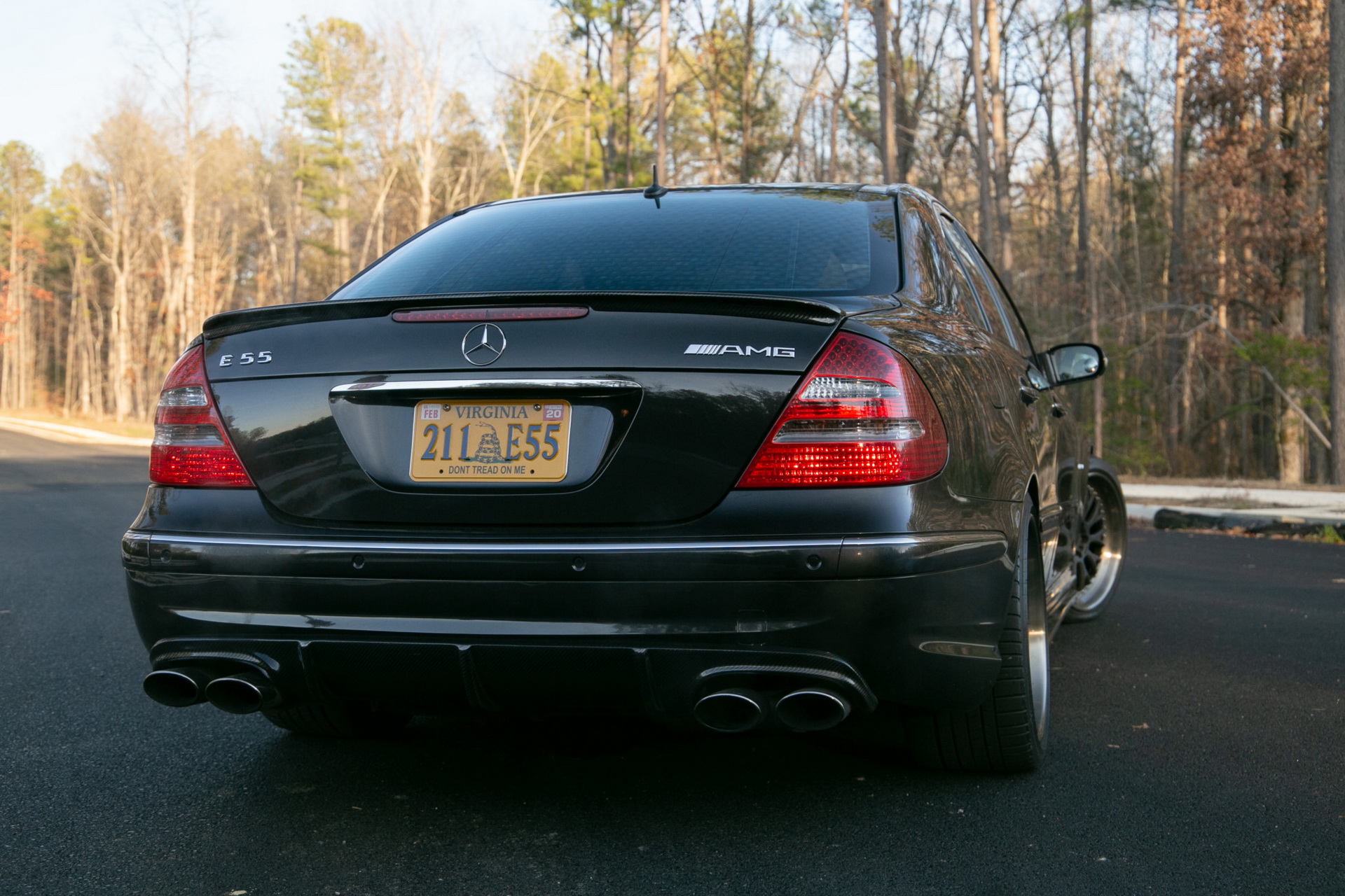 Modded 2006 Mercedes E55 AMG Has Lots Of Performance, But 101k Miles Too